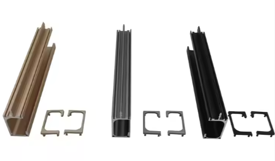 Factory Price Aluminum G Profile Handle Furniture Hidden Kitchen Cabinet Drawer Handle with End Cap
