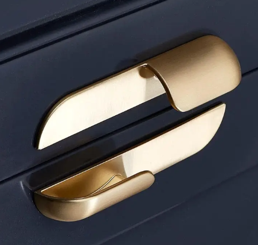 2025 AKada Gold Handle Drawer Pull Black Cabinet Handles Pull Furniture Handle for Home Kitchen Zinc Alloy Drawer Cabinet