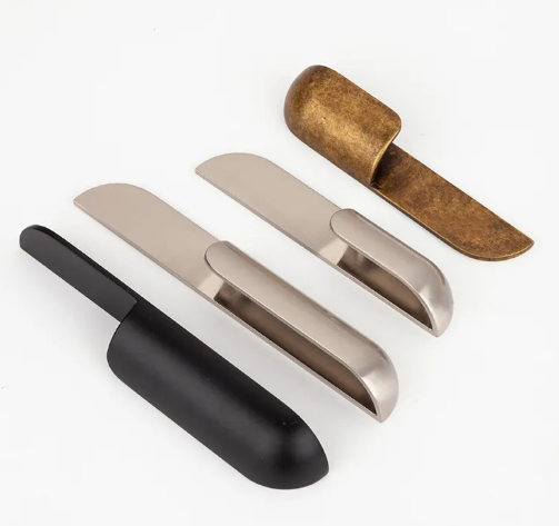 2025 AKada Gold Handle Drawer Pull Black Cabinet Handles Pull Furniture Handle for Home Kitchen Zinc Alloy Drawer Cabinet_image_1