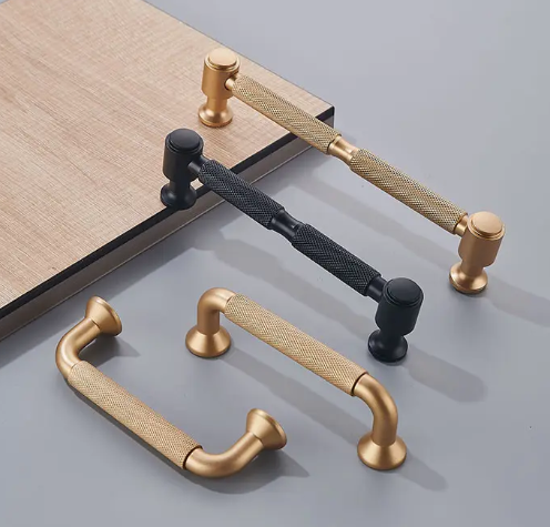 Cabinet Gold Handles Zinc Alloy Handles and Knobs for Furniture Hardware