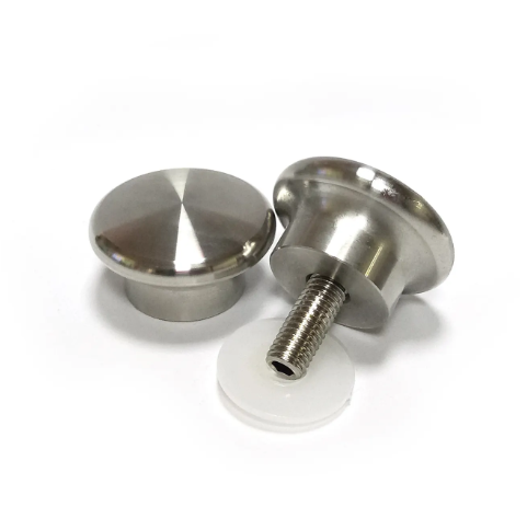 Modern Style Bathroom Hardware Small Stainless Steel Handle for Drawer Cabinet and Mirror Brushed Design