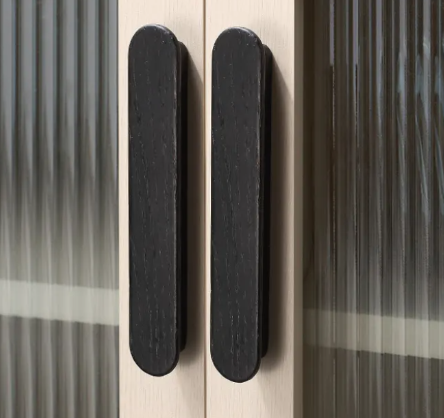 Solid Wood Knob 01.425 Modern Simple Nordic Design for High-Grade Cabinets & Wardrobes for Kitchen & Bedroom Drawers & Dressers_image_1