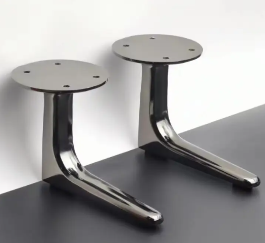 Aluminum Alloy Sofa Legs TV Cabinet Furniture Support Feet Kitchen Cabinet Legs Height-increasing Legs