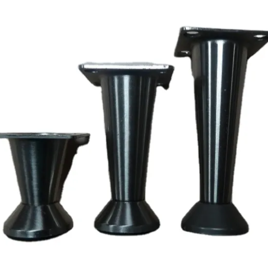 High Quality Metal Zinc Alloy Chrome Steel Furniture Sofa Brass Table Leg