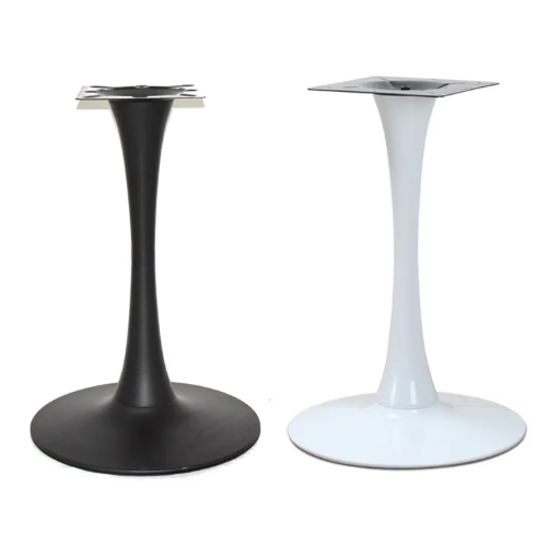 Trumpet Table Foot Legs Tulip Table Base Contemporary Furniture Leg Stainless Steel/iron Dining Metal Custom Iron OEM Restaurant