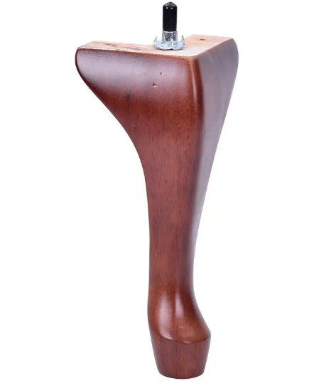 Living Room Wood Furniture Armchair Support Accessories Solid Wooden Sofa Leg for Coffee Table Feet Wooden Anne Queen Chair Legs