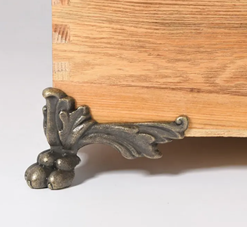 Antique Zinc Alloy Tiger Feet Decorative Cabinet Feet for Wooden Boxes & Furniture_image_0