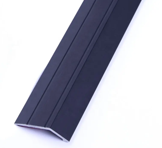 Wholesales Factory Indoor Flooring Accessories Brushed Aluminium Tile Trims Floor Transition Strip Metal Tile Edge Trim_image_0