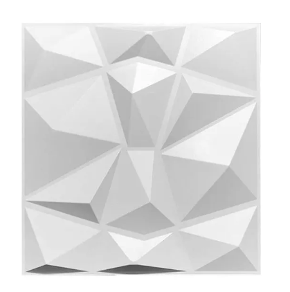 Modern Art 3D Wall Panels Hot Selling Decorative Thermoforming Plastic PVC Tile Wallpaper Home Hotel Decoration Embossed_image_0