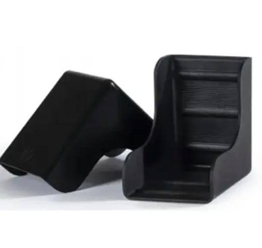 60mm*60mm*40mm-50mm L Type Black Plastic Corner Protector for Collision Prevention for With Many Different Sizes and Thickness