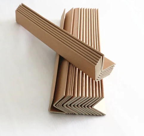 High Quality Wholesale Recyclable L-Shaped Cardboard Pulp Paper Edge Protector Packaging Application Paper Corner Protector_image_0