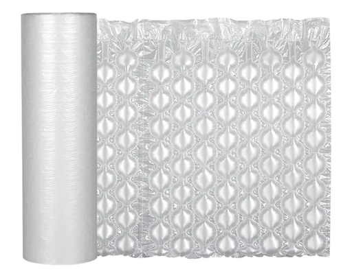 Inflatable Air Packaging Cushion Film Air Bubble Roll Wrap Air Mats Plastic Foils for Protective Logistics Packaging_image_0