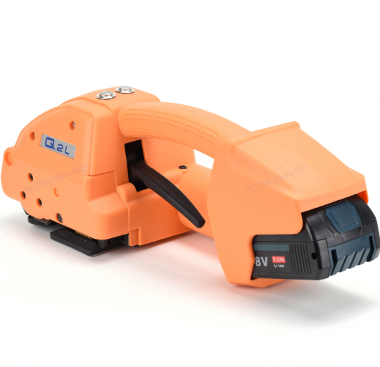 Q2L Handheld Automatic 16mm 19mm PP PET Plastic Band Strapping Machine for Wooden Case_image_0