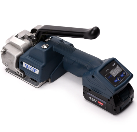 CE Certificated V1 Automatic Electric 2800N Polypropylene and Polyester Strap Strapping Machine_image_0