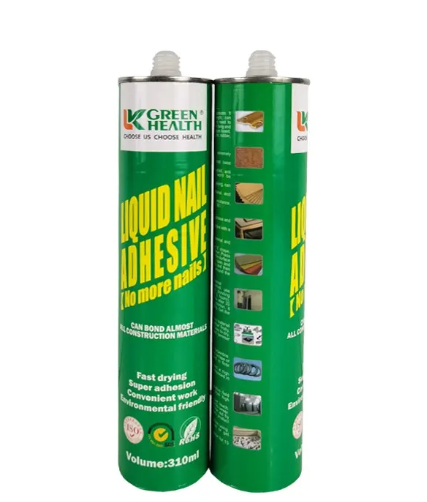 Liquid Beige Transparent No-Nail Adhesive SBS Glue Strong Adhesion for Furniture Bonding_image_0