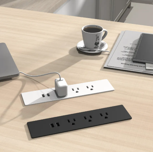 UL Listed Recessed Power Strip with Usb for Furniture_image_0