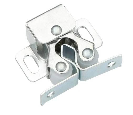 Furniture Hardware Kitchen Cupboard Door Roller Catch Metal Double Cabinet Door Latch Catch for Hotel Furniture_image_0