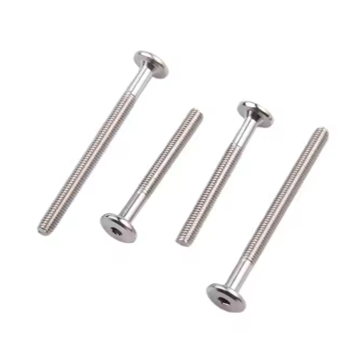 Stainless Steel Joint Connector JCB M4 6mm Furniture Bolt_image_0