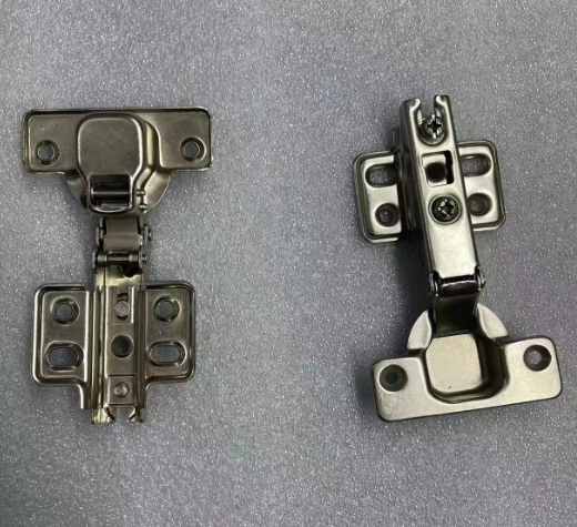 Ordinary 465060 K Steel Furniture Hinge Two-Section Cabinet Door Soft Closing for Kitchen School Hospital Home Hotel Bedroom Use_image_0