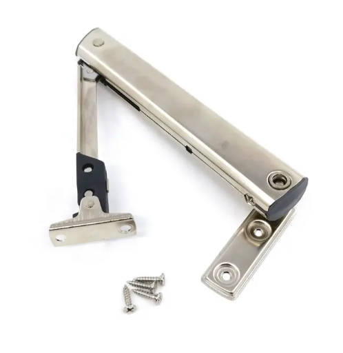 Flap Stay Gas Spring Cabinet Support Cabinet Shelf Support Knife-shaped Zinc Alloy Furniture Hardware Cabinet Support Lid Stay_image_0