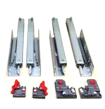 Durable Technology Full Extension Concealed Cabinet Kitchen Furniture Hardware Drawer Slider Runner_image_1