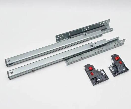 3D Adjustable Concealed Slide Undermount Runners Soft Close Drawer Slides_image_0