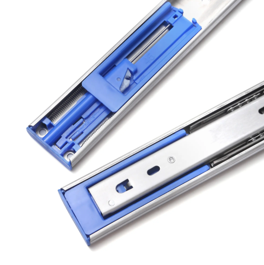 Hydraulic Kitchen Cabinet Drawer Runner Self Closing Heavy Duty Sliding Rails for Drawers_image_0