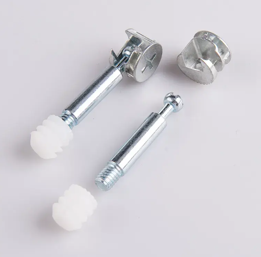 Carbon Steel Galvanized Furniture Fitting Connecting Bolt 3 in 1 Cabinet Minifix Connector Cam Lock Screw Minifix_image_0