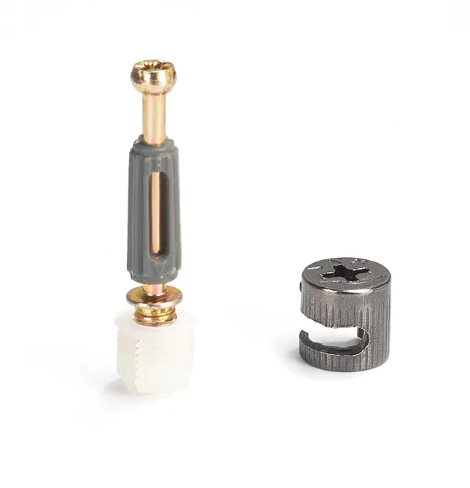Wholesale Furniture Connecting Hardware Assortment Kit Three in One Screw Wooden Board Eccentric Wheel Nut Connector Minifix_image_0