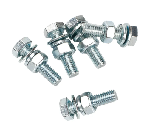 Bolts and Nuts Manufacturers 4.8 Grade 8.8 Steel Furniture Bolts Machine Screw Flat Washer Nut_image_0