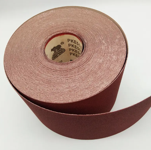 Polished Sandpaper Rolls for Furniture Wood Flooring Rubber Plastic Leather Products_image_1