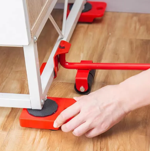 Heavy-Duty Furniture Lifter and Transport Roller Set Mover Wheel Tool for Easy Home Cleaning & Moving_image_0