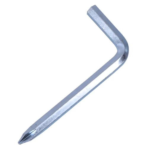 45# Carbon Steel Zinc Plated Figure-of-7 Cross Head Skateboard Allen Wrench L-Type Phillips Head Hex Key Wrench for Furniture_image_1