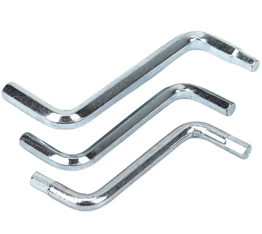 Blue/White Zinc Plated M3 M4 M5 M6 M8 Hex Key Hex Wrench Z Type Allen Key Furniture Accessories_image_1