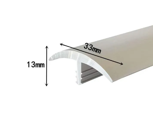 PVC T Profile Edge Banding Sofa Wardrobe Door and Decoration Strip Rubber Edge Banding for Furniture