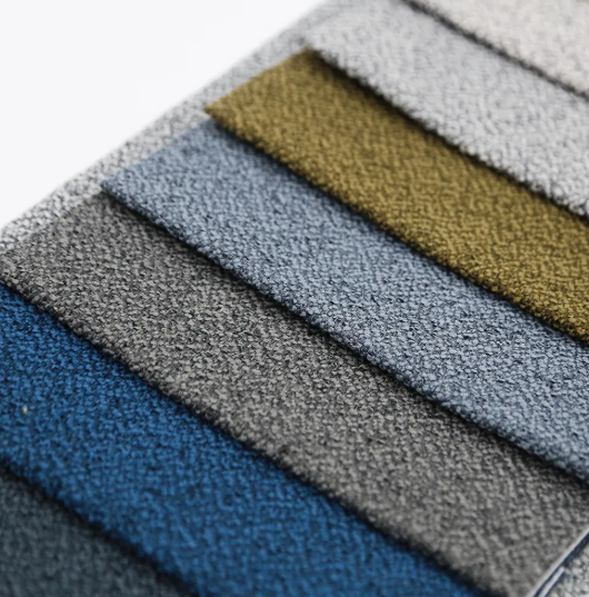 High Quality Velvet Polyester Woven Sofa Fabric Multi-Colors Twill Design Breathable Feature for Furniture & Textile_image_0