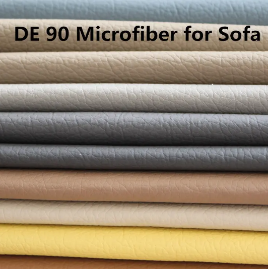 PU Microfiber Leather Fabric for SOFA FURNITURE, AUTO, SHOES, SADDLE_image_0