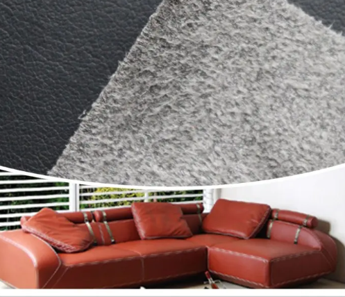 PU Microfiber Leather Fabric for SOFA FURNITURE, AUTO, SHOES, SADDLE_image_1