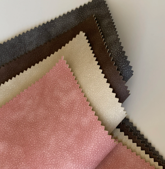 Pu Sofa Synthetic Fabric Leather 0.7mm TC Fabric Backing Artificial Leather for Sofa Car Seat Furniture_image_0