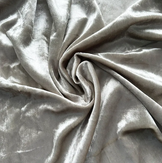 Wejoy Ice Crushed Korean Velvet Fabric Silk Velvet Fabric for Sofa Furniture_image_1