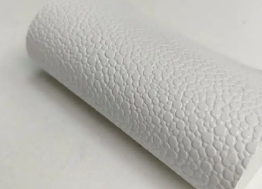 Wholesale Good Price 1.1MM Thick Synthetic Leather Fabric Faux Artificial Furniture PVC Leather Fabric for Sofa Upholstery_image_1