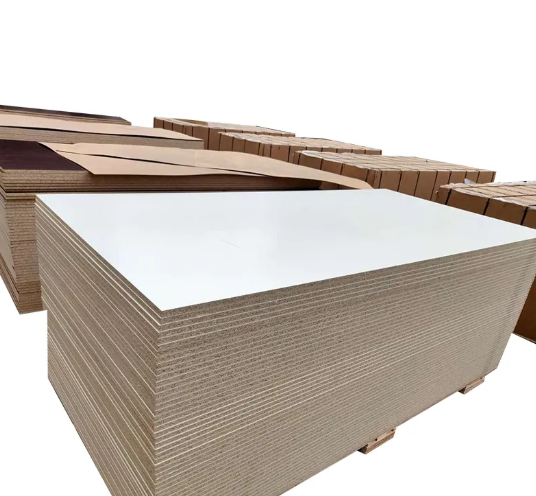 Hot Sell Flackboards/white/ Woodgrain Melamine Particle Board/melamine Chipboard/ Particle Board 12mm 15mm16mm 18mm 25mm_image_0