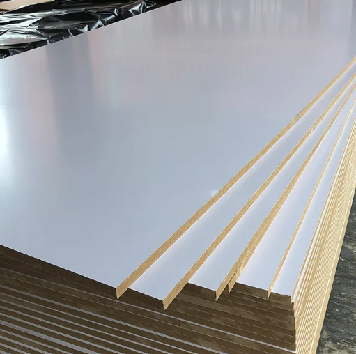 8x4 Mdf Board 12mm 18mm 3mm 9mm 15mm Sublimation Mdf Board Melamine Faced Laminate Mdf Furniture_image_0