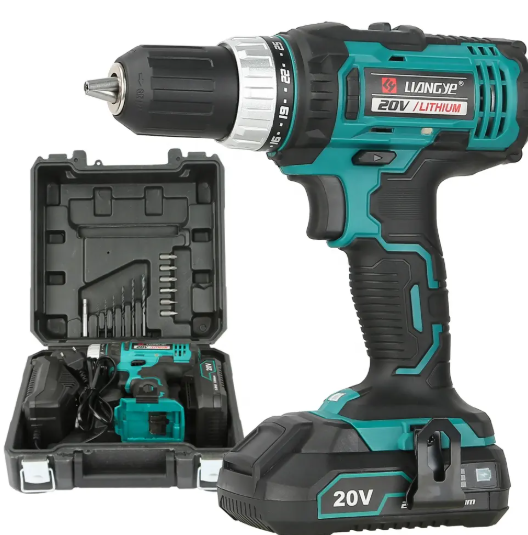Liangye LCD777-1S Factory Supply Power Craft Cordless Drill 20v 18v Cordless Drill Battery Power Drills for Diy_image_0