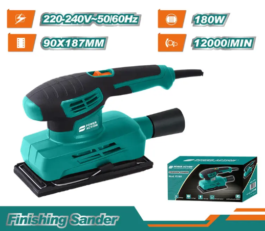 Electric Power 180W Finishing Sanding Machine Flat Wall Sander for Wood_image_0